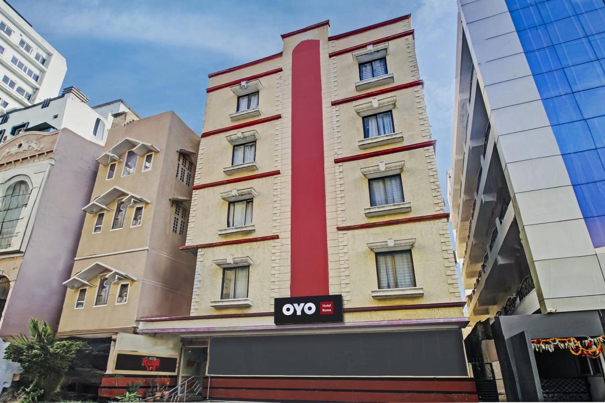 Hotel O Ruma Near Nampally Railway Station Hajdarábád Exteriér fotografie