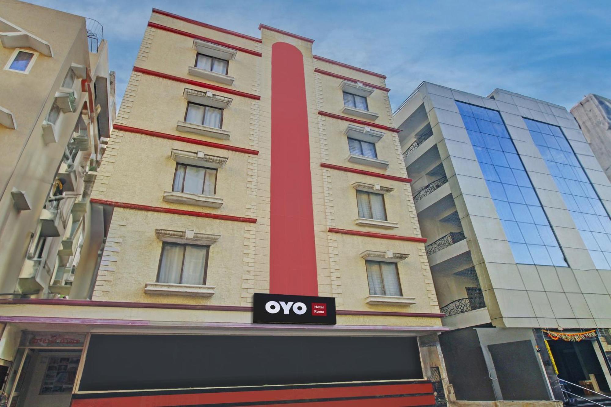 Hotel O Ruma Near Nampally Railway Station Hajdarábád Exteriér fotografie